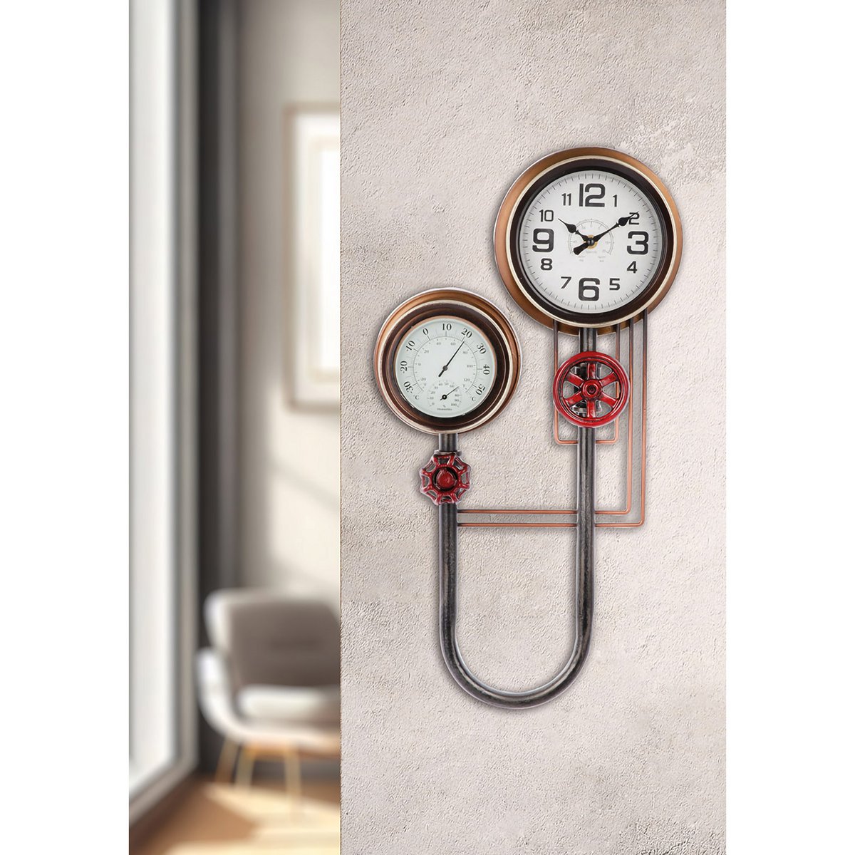 Wandklok Adega H.55 cm