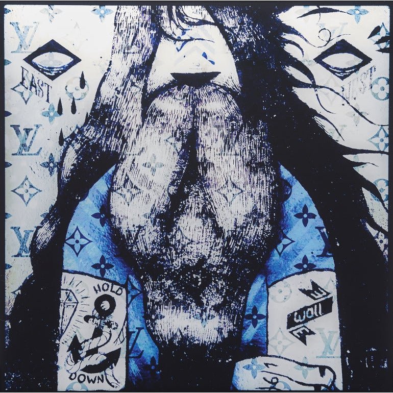 Acrylglas afbeelding - HOLD DOWN LV