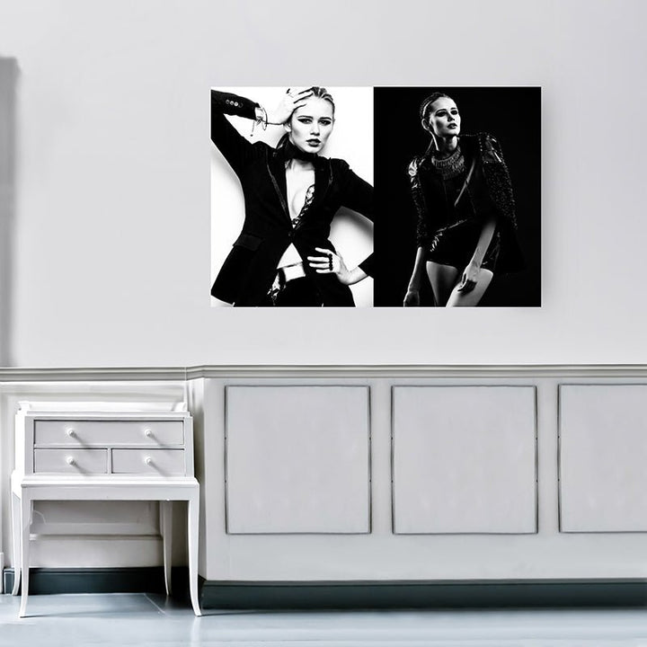 Acrylglasbeeld - Licht aan