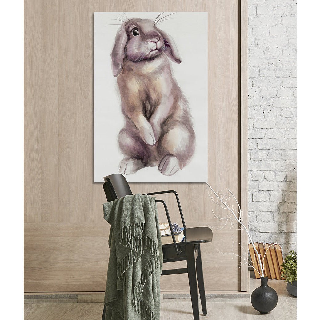 Canvasafdruk - Konijn