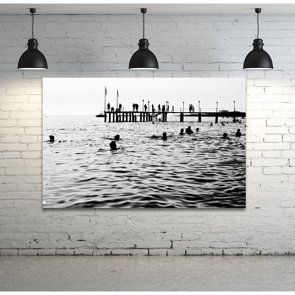 Acrylglas afbeelding - Bad