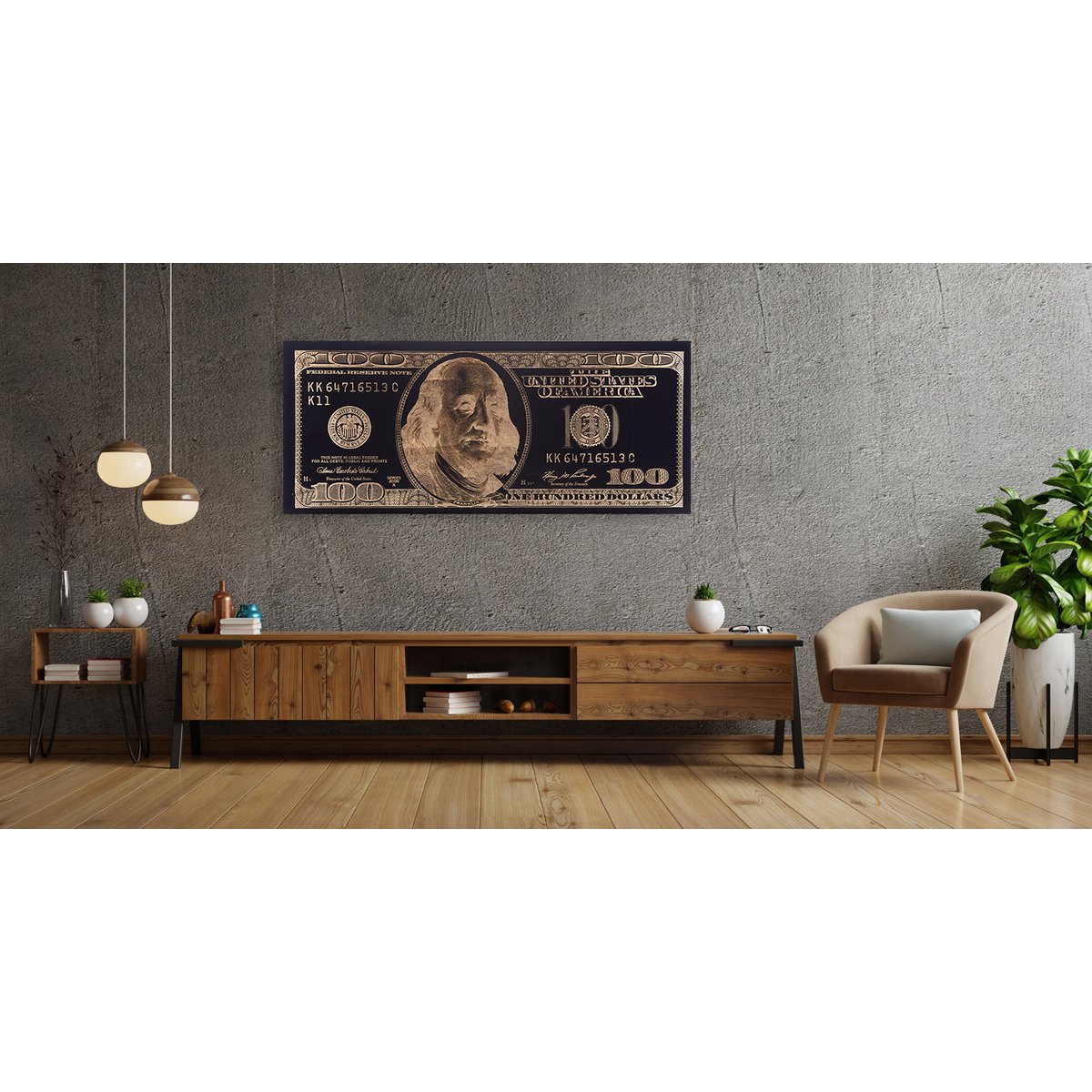 Blattgold Bild-BENJAMIN