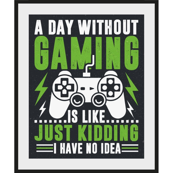 Framefoto - Een dag zonder gamen