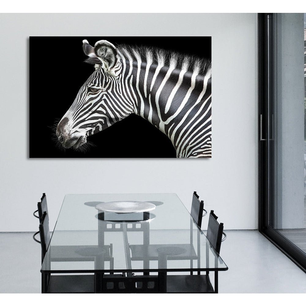 Acrylglasbeeld - Zebra