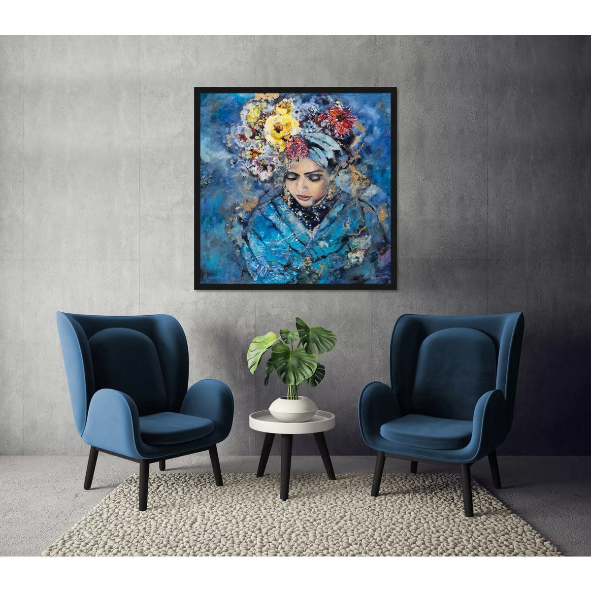 140/140 Bloemenvrouw GOB003+L4050 *Beperkt 250 stuks*