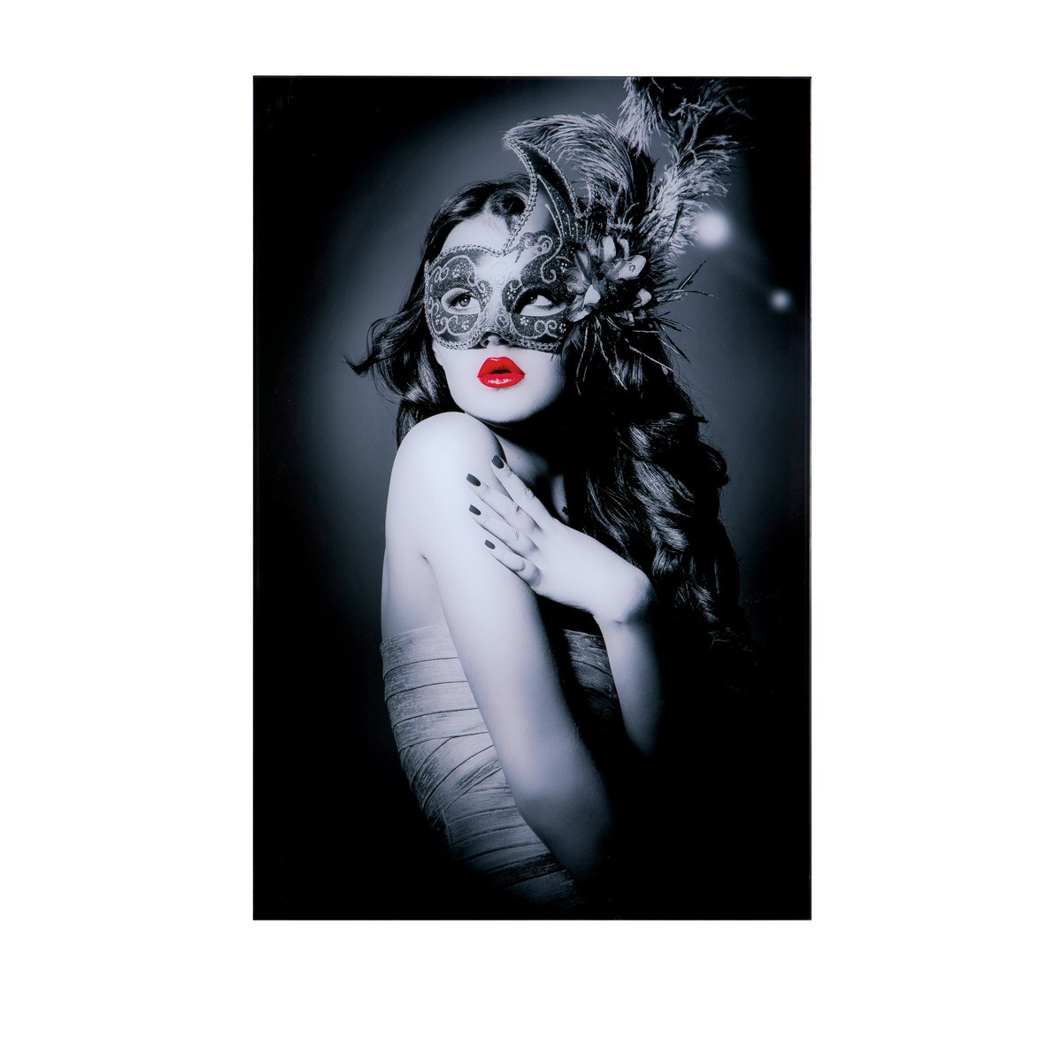 Acryl schilderij "Gemaskerde bal"