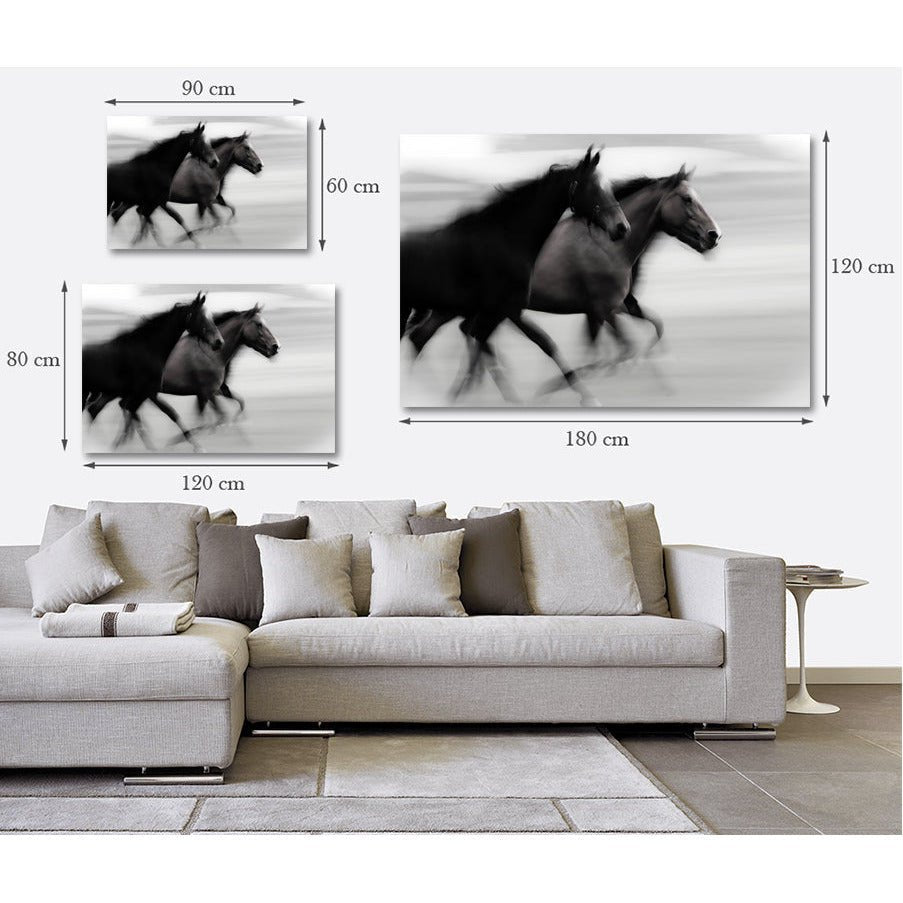 Afbeelding op acrylglas - Zomerpaarden