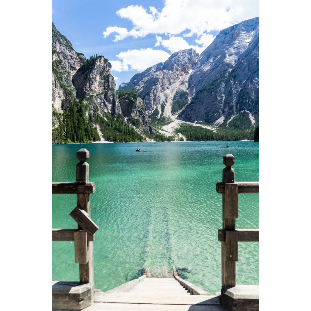 Foto op acrylglas - Uitzicht op het meer