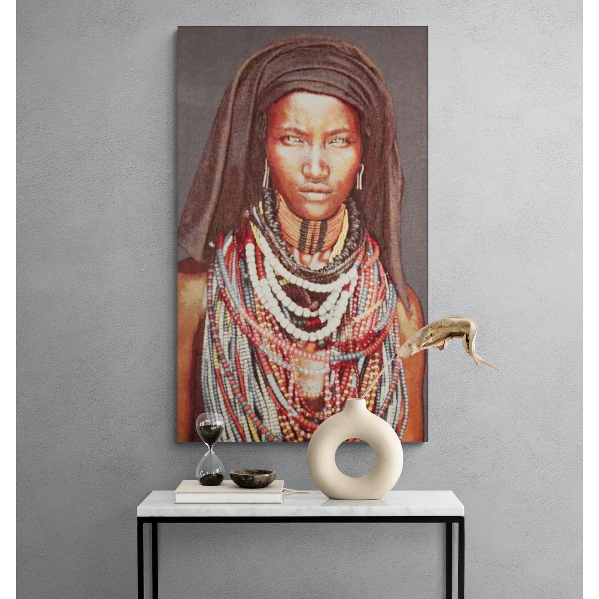 Gobelin geweven wandtapijt 75/125 Baro Tura WH1704 Uitgerekt