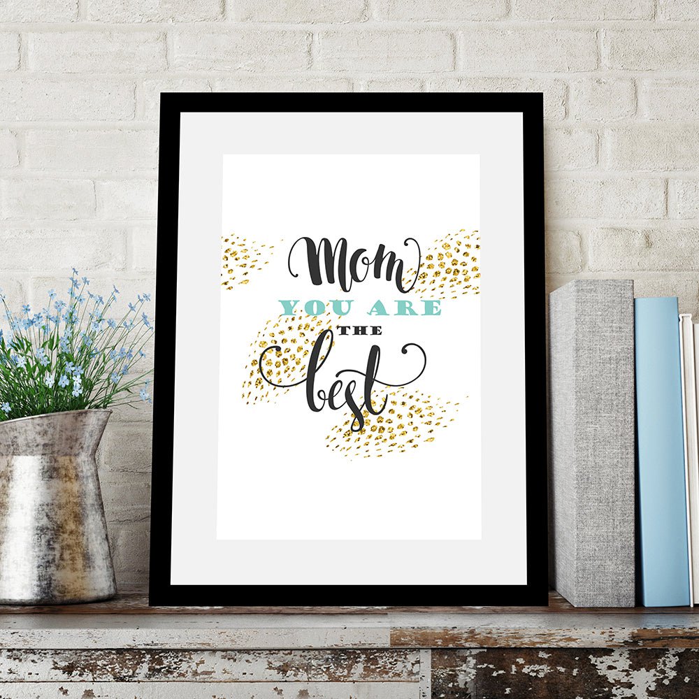 Lijstfoto - Mam, je bent de beste