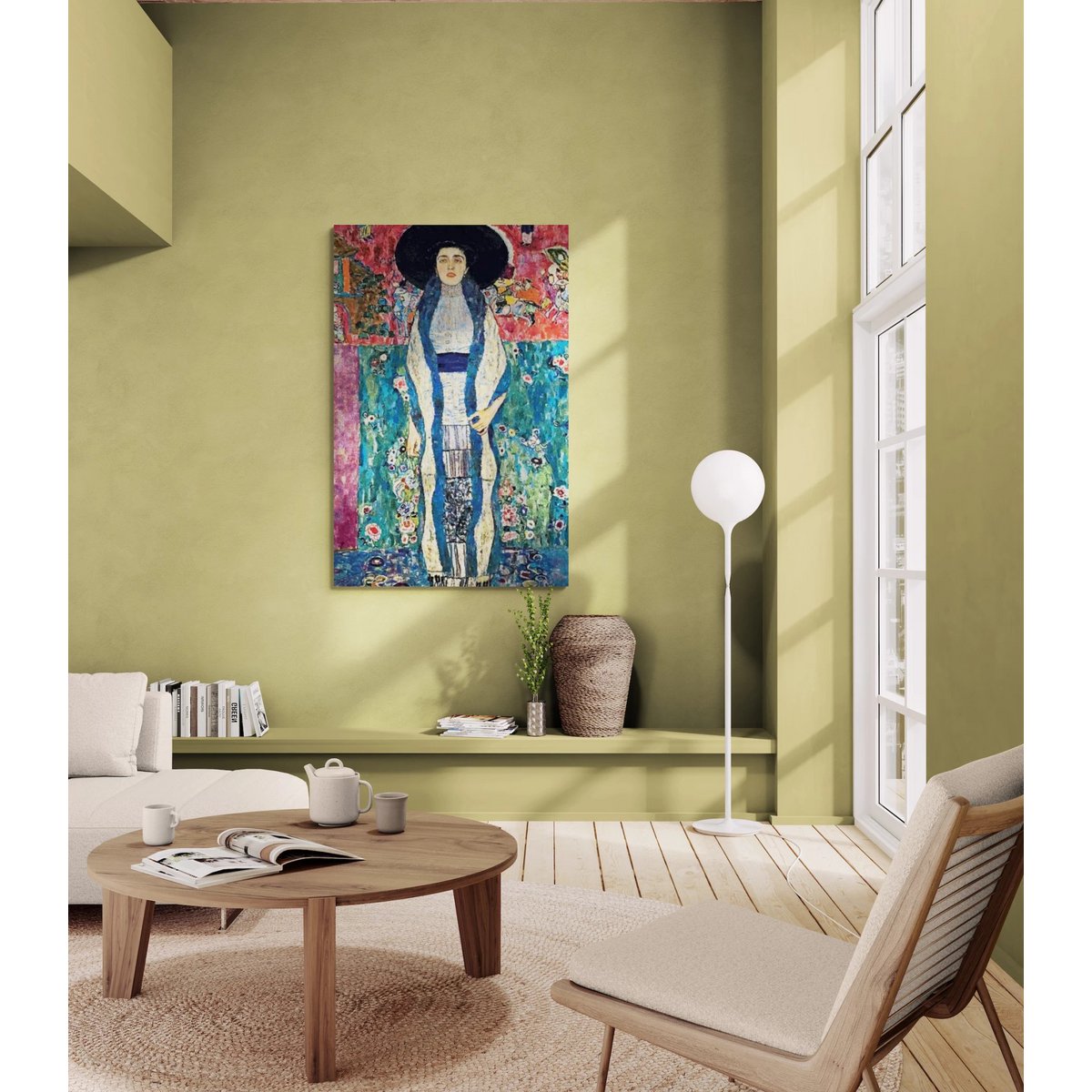 Gobelin geweven wandtapijt 120/180 Adele Klimt WH2192 Uitgerekt