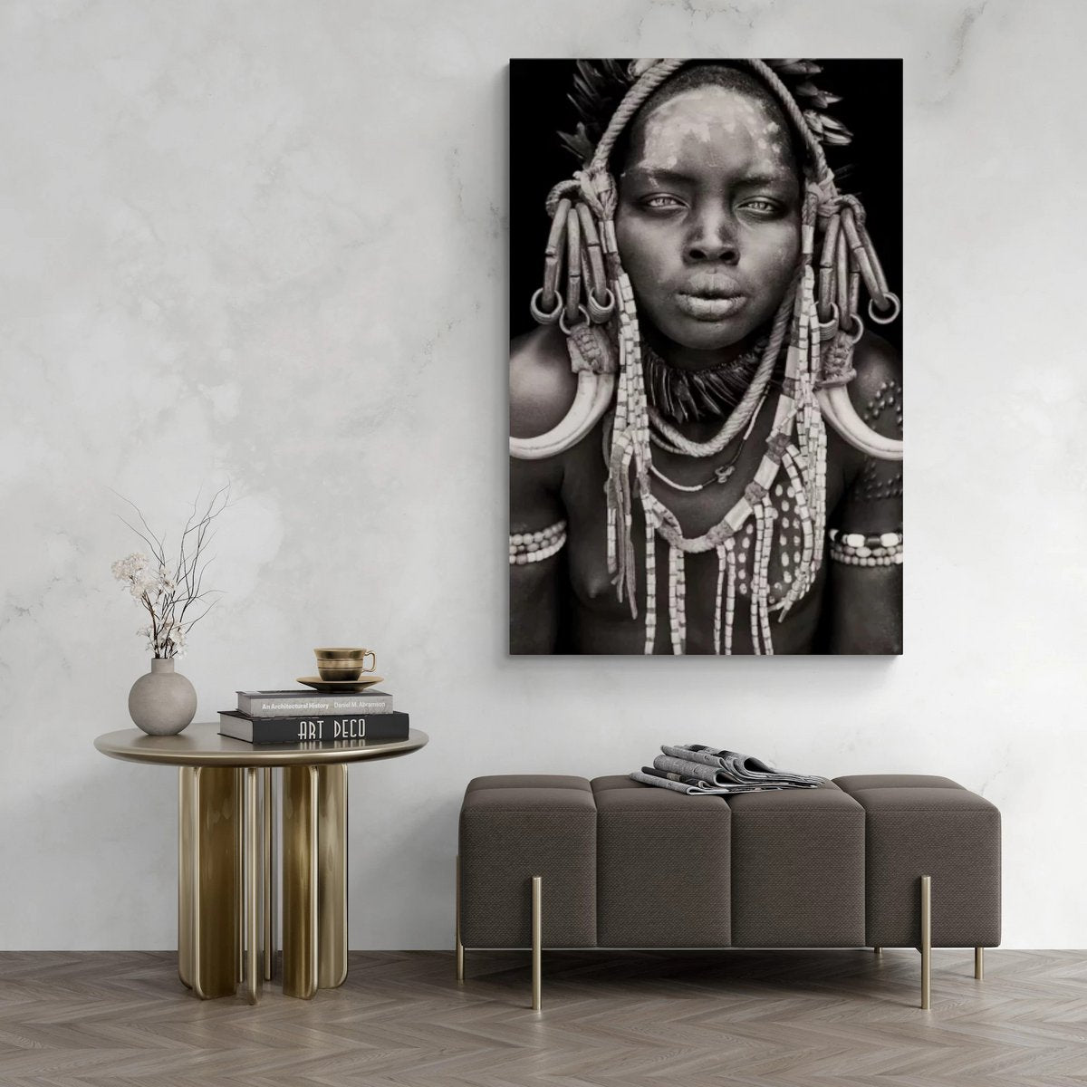 Gobelin geweven wandtapijt 80/120 Amhara WH00 Uitgerekt