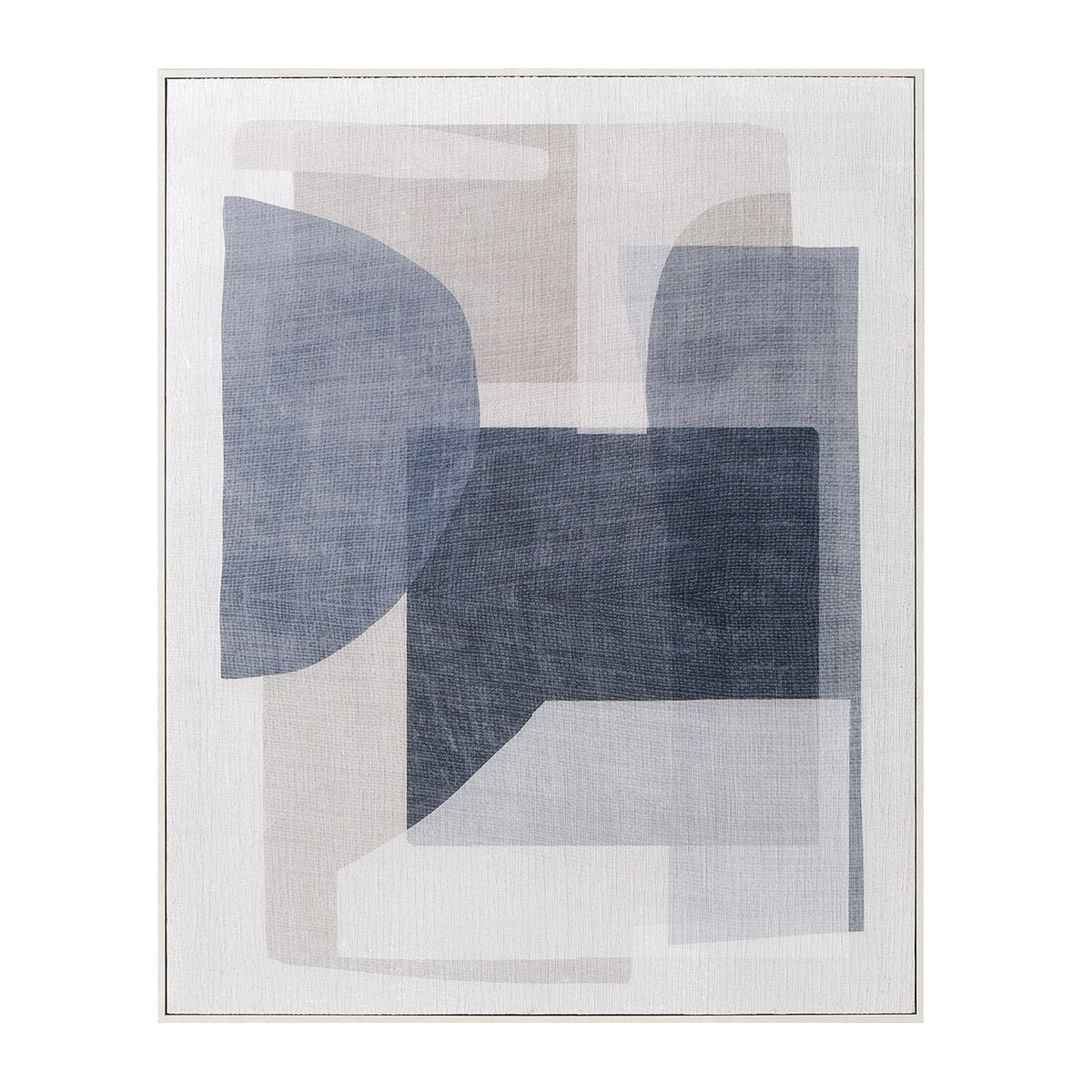 Figuur rechthoekige Zerb Blue; Wit H. 102 cm, ve 1