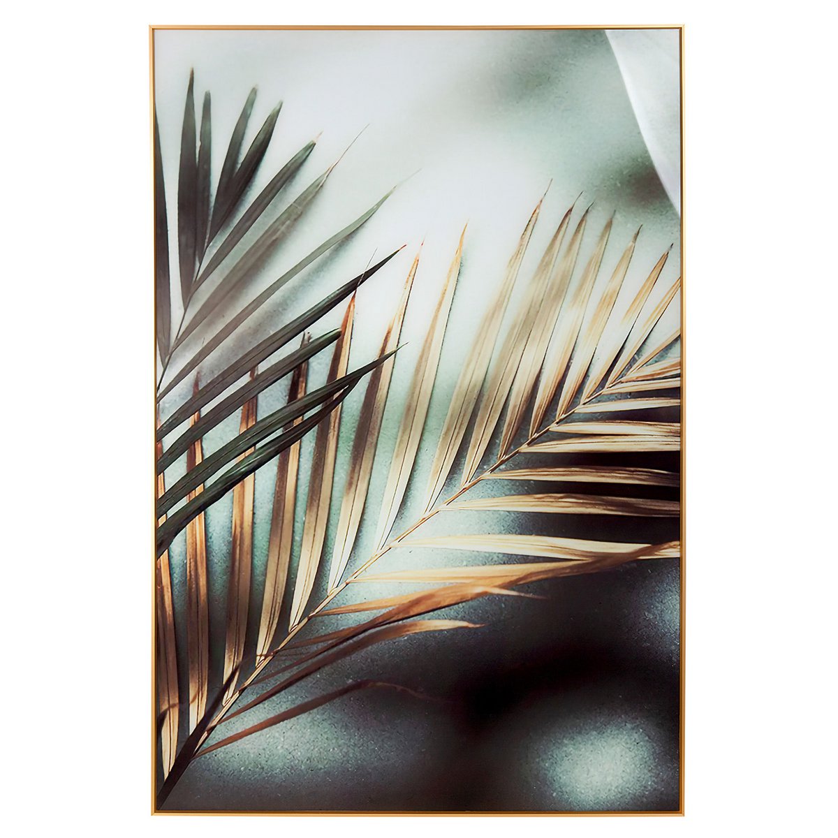 Acryl schilderij "Gouden Varen"