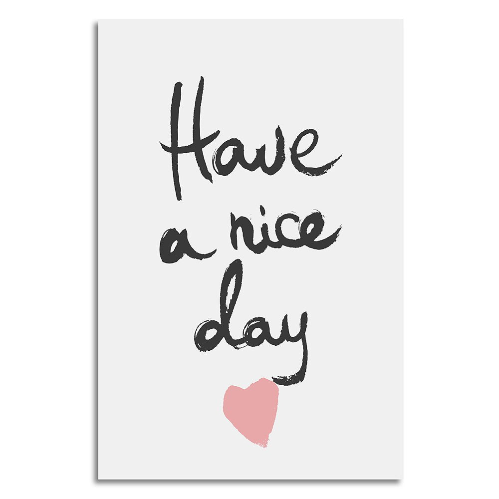 Canvasafdruk - Een mooie dag verder