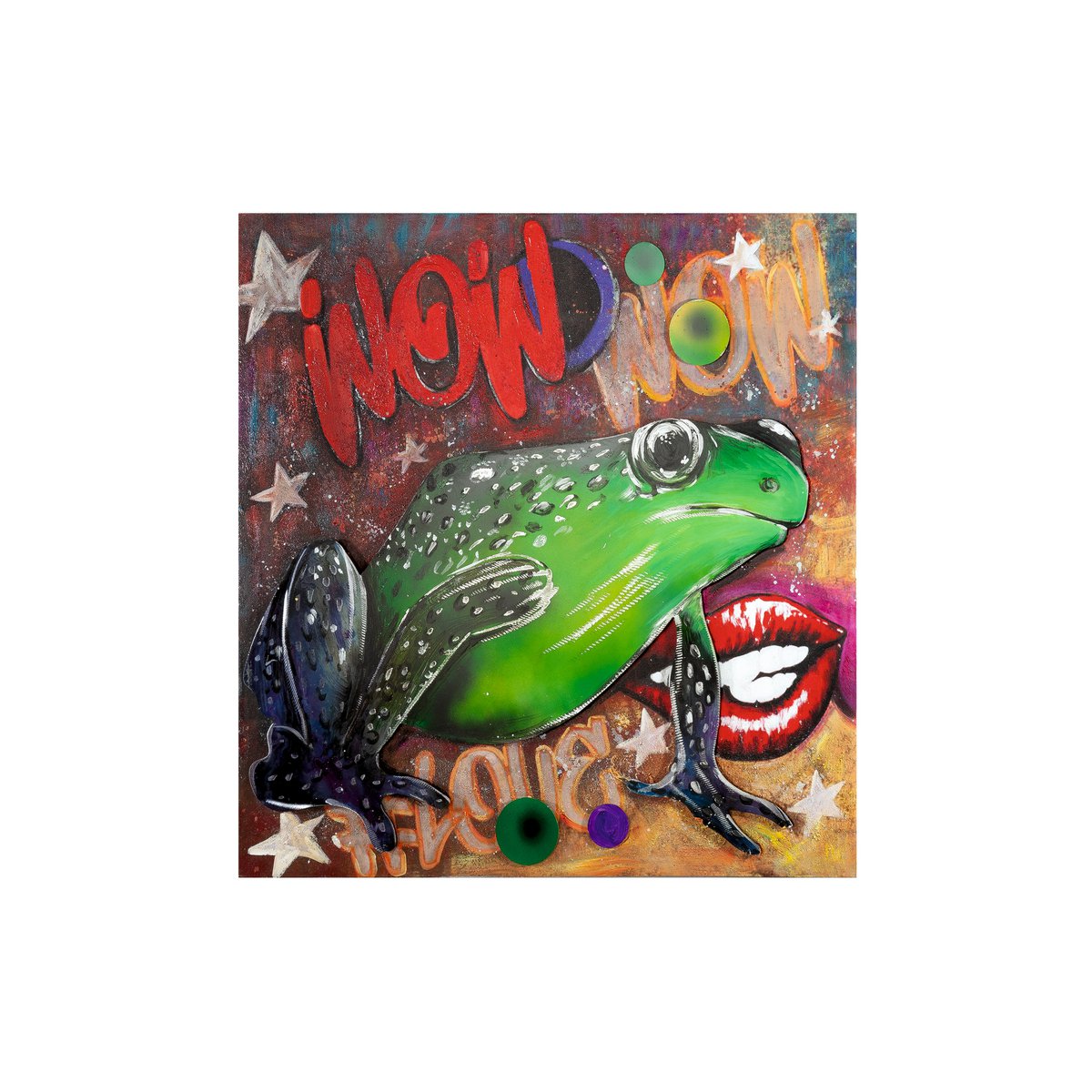 Foto Street Art "Kikker"