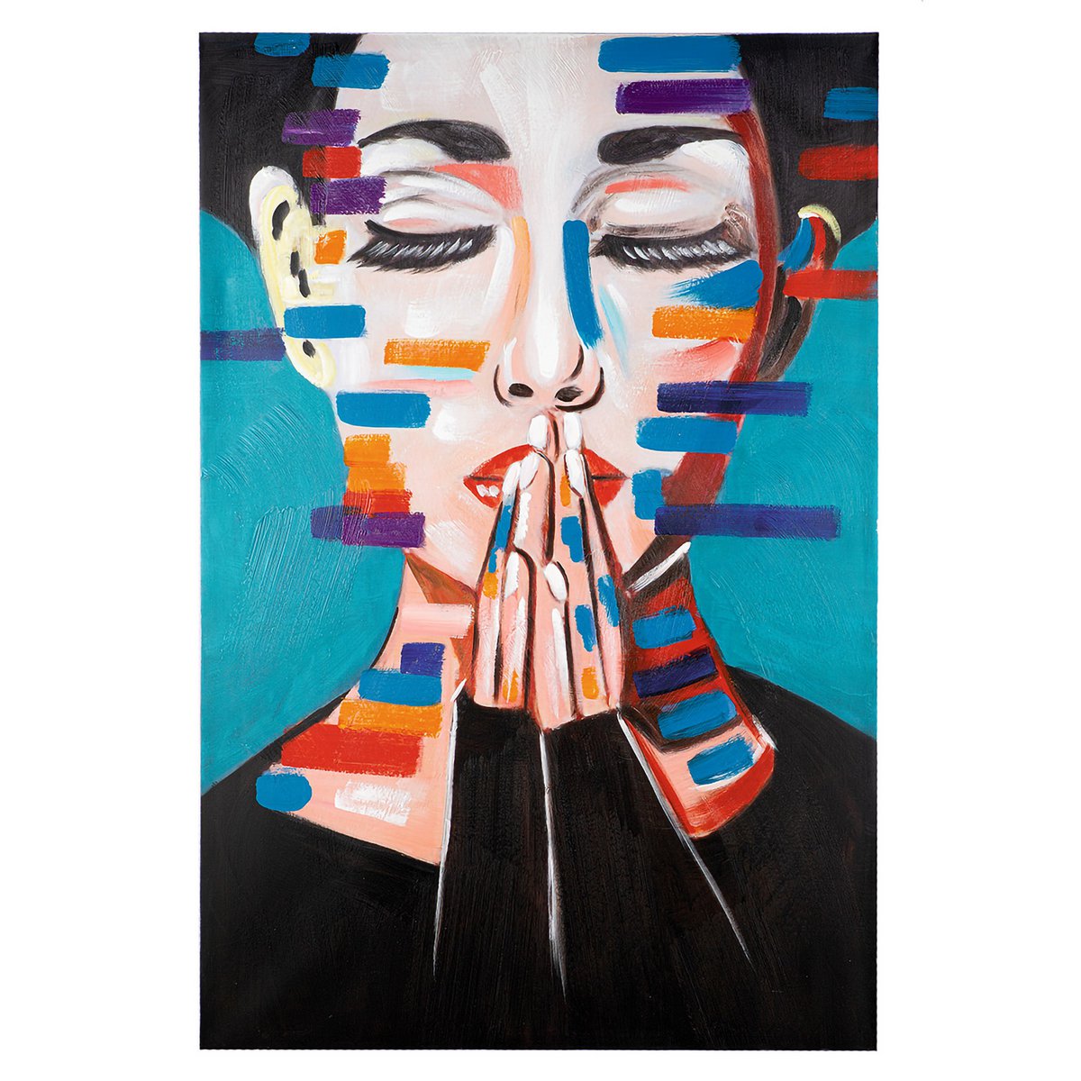 Schilderij schilderij "Mevrouw Mystery"