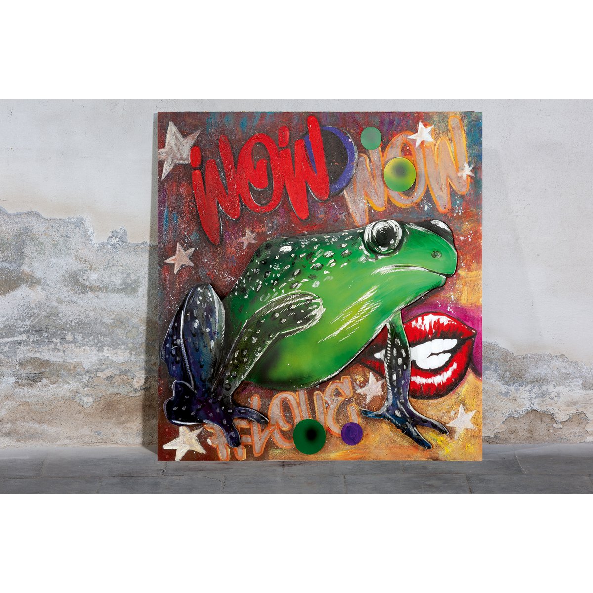 Foto Street Art "Kikker"