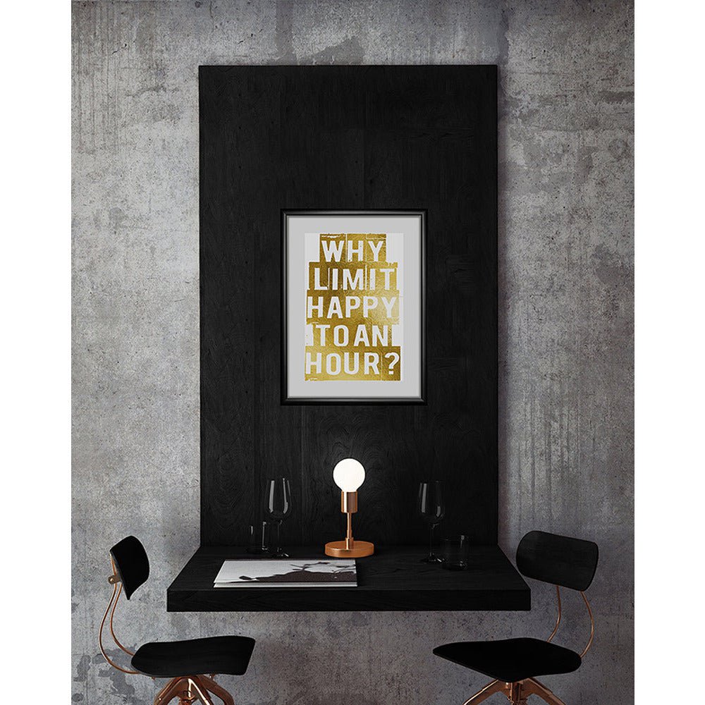 Kaderfoto - Waarom Happy beperken tot een uur?