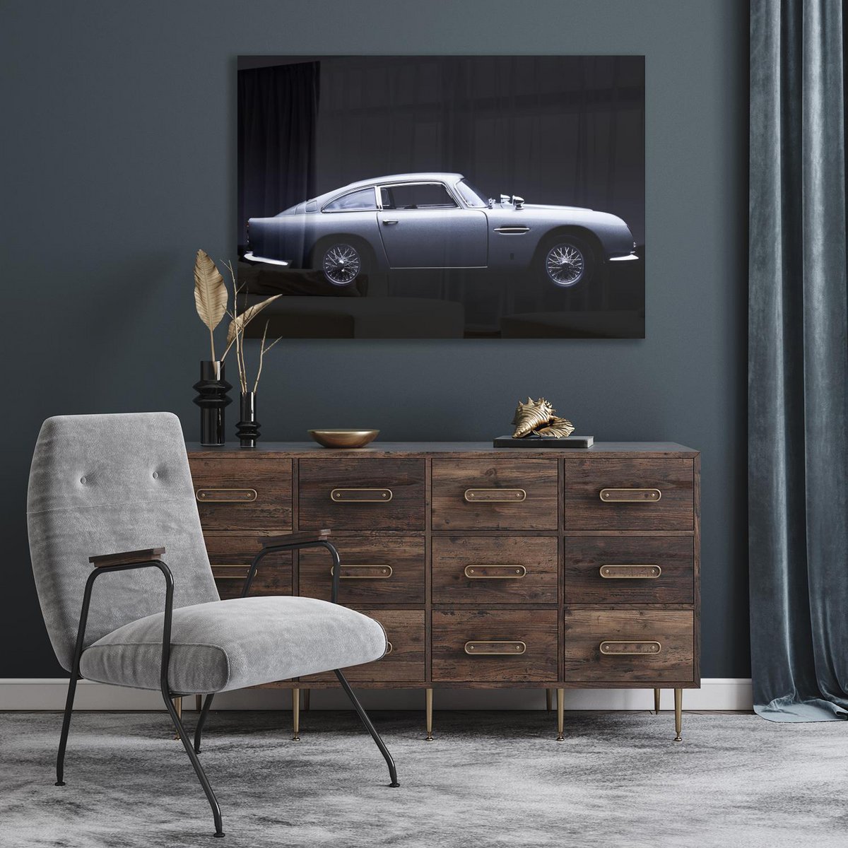 Acrylglas afbeelding - Aston Martin DB5