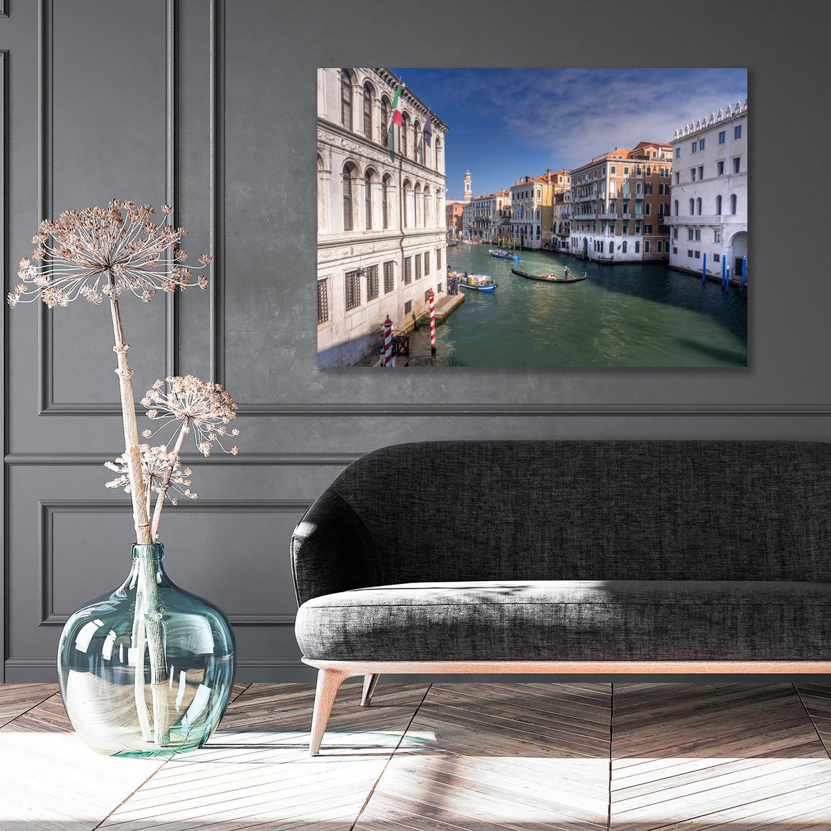 Afbeelding op acrylglas - VENETIË GRAND CANAL