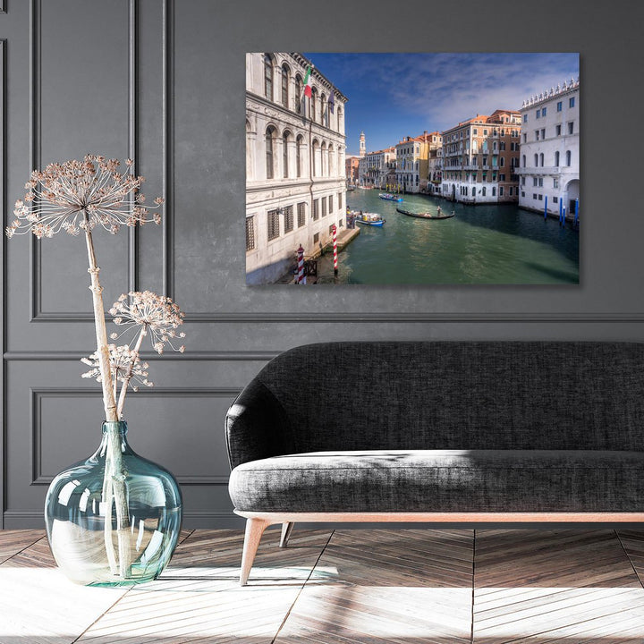 Afbeelding op acrylglas - VENETIË GRAND CANAL