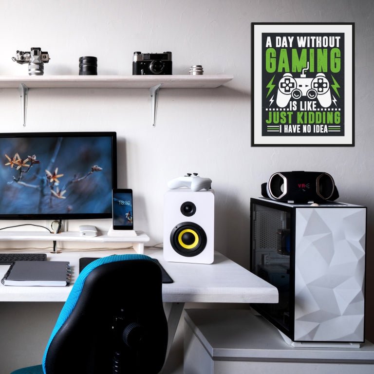 Framefoto - Een dag zonder gamen