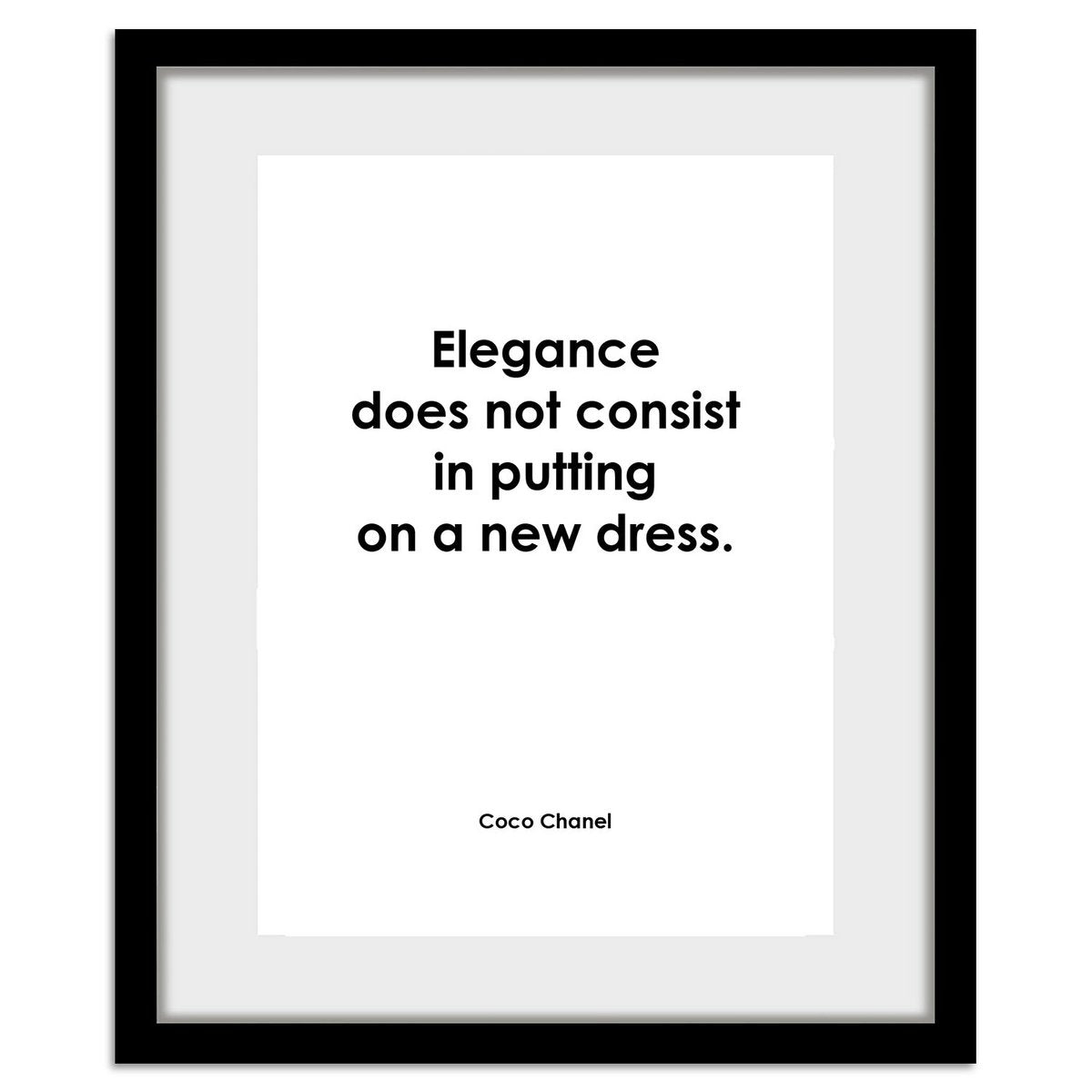 Lijstfoto - Elegantie bestaat niet