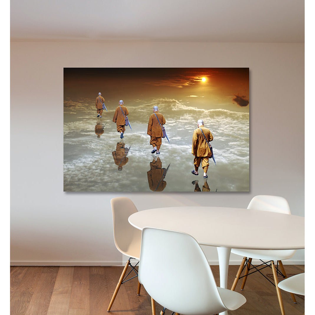 Afbeelding op acrylglas - Eenzame krijger