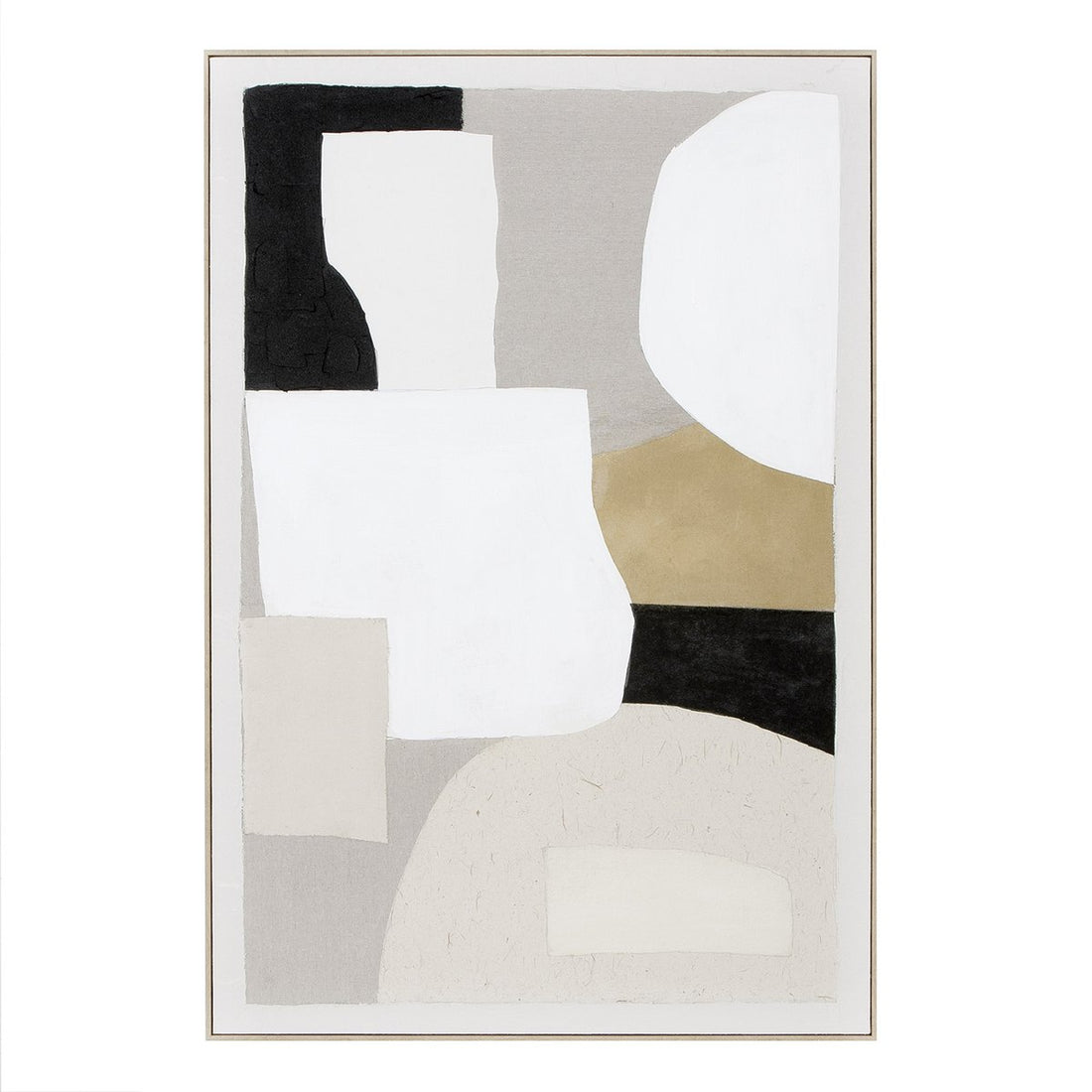 Foto rechthoekige rel zwart; Wit H. 121,5 cm, ve 1