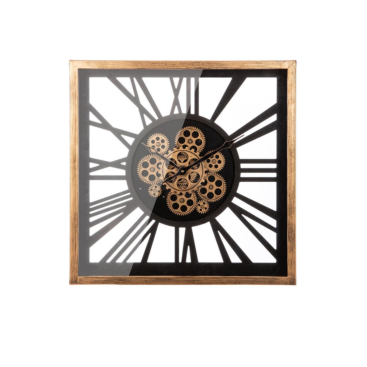 Wandklok vierkant Dente H.54 cm
