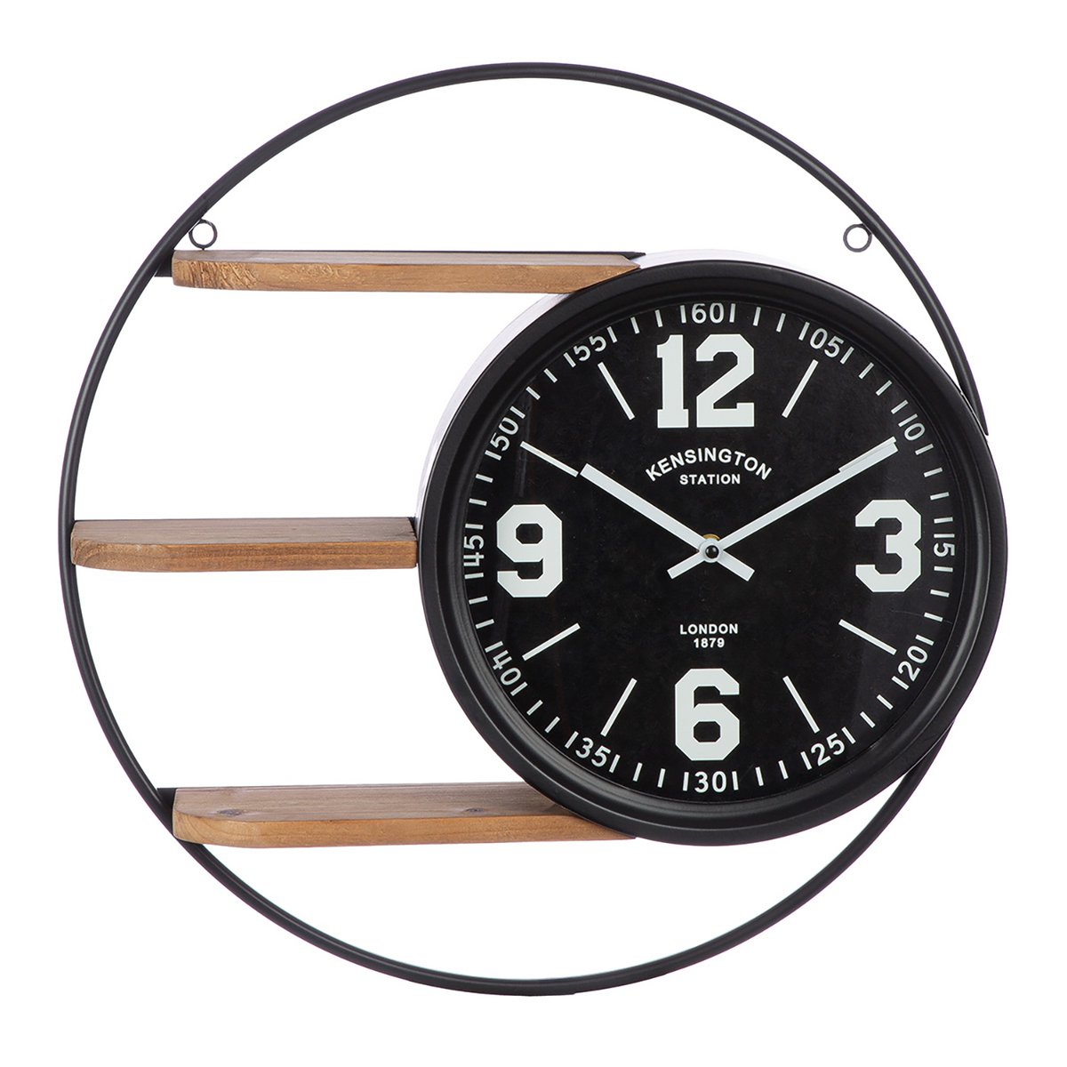 Ronde wandklok Klako, H.50 cm