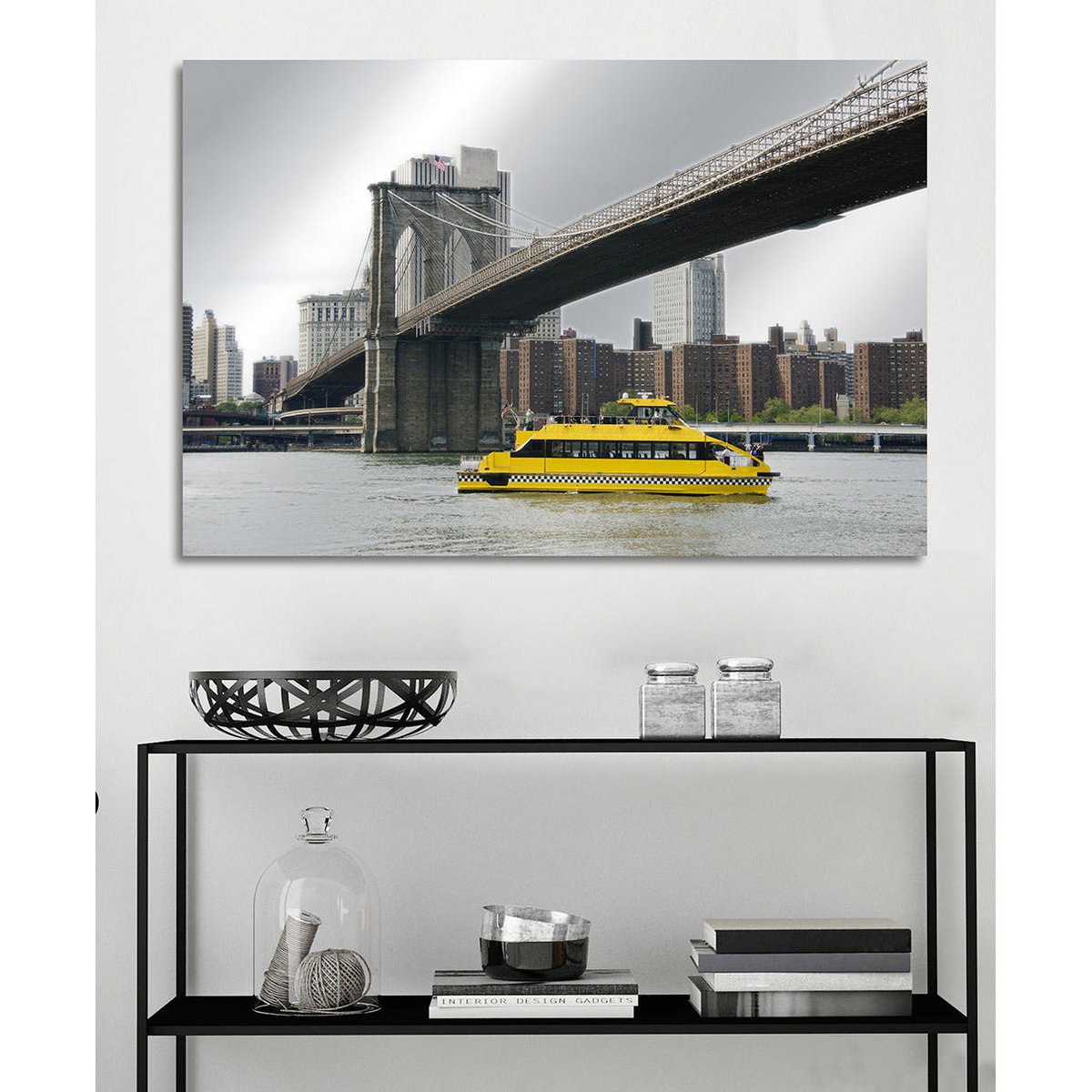 Aluminiumbild - Rivier