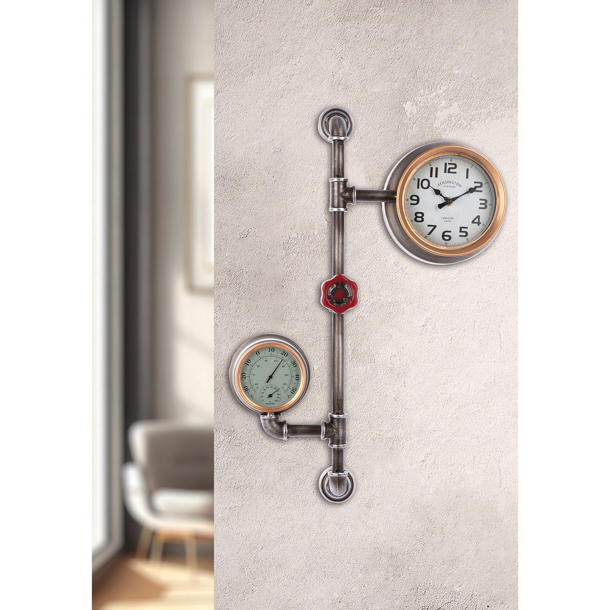 Wandklok Abola H.60 cm