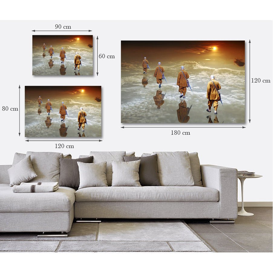 Afbeelding op acrylglas - Eenzame krijger