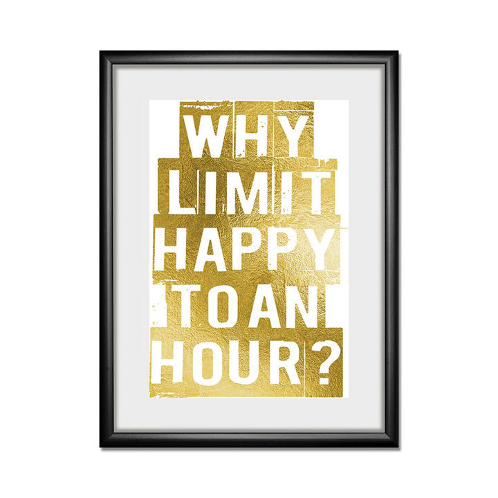 Kaderfoto - Waarom Happy beperken tot een uur?
