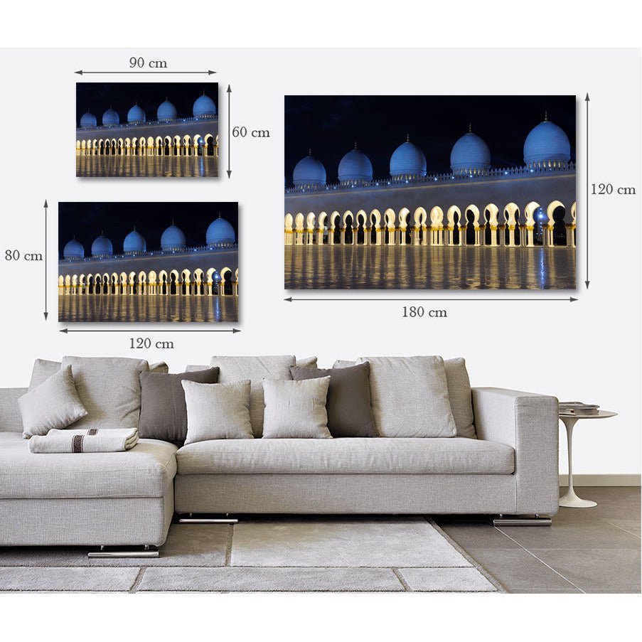 Afbeelding op acrylglas - Arabische architectuur