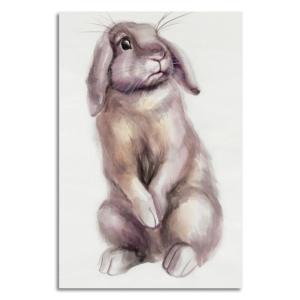 Canvasafdruk - Konijn