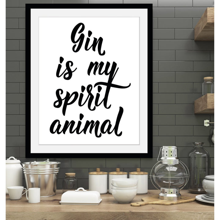 Lijstfoto - Gin is mijn geestdier