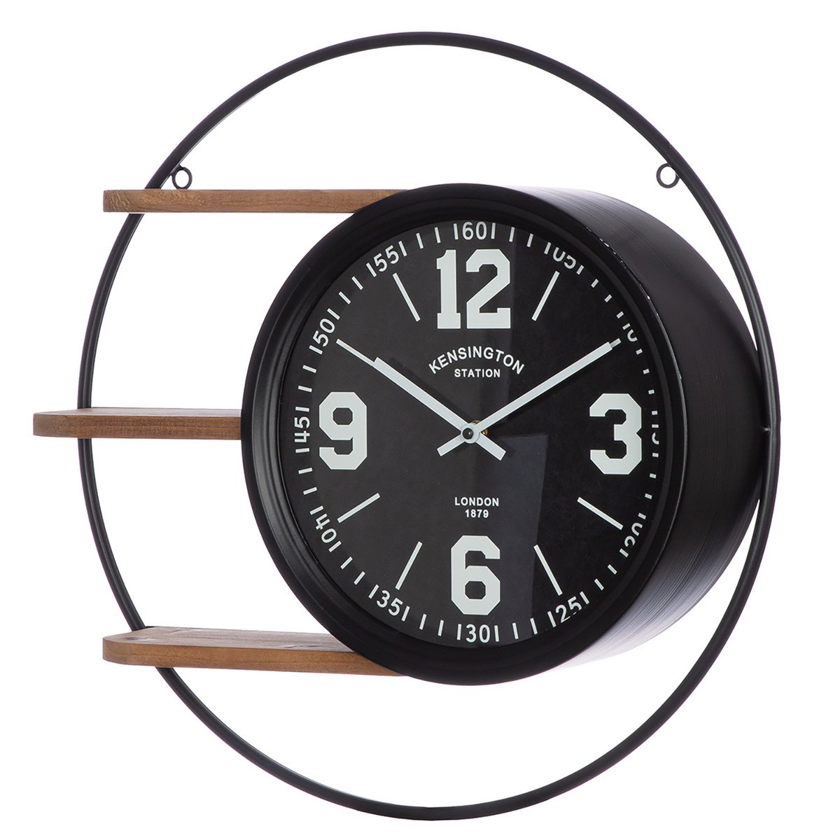 Ronde wandklok Klako, H.50 cm