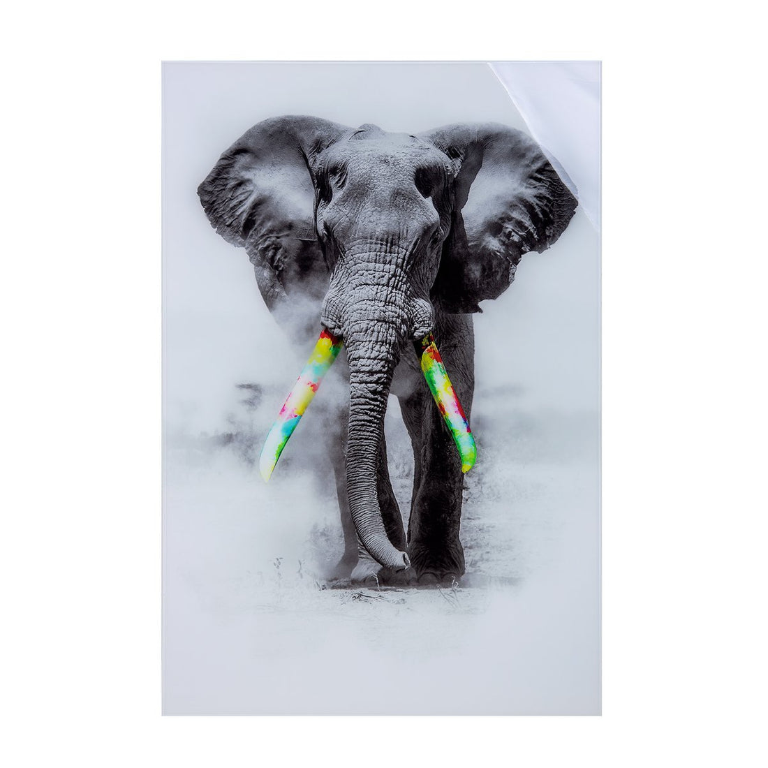 Acryl schilderij "Olifant"