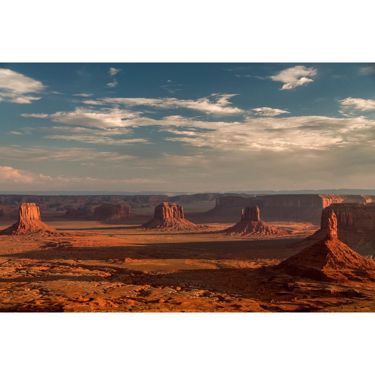 Acrylglas afbeelding - MONUMENT VALLEY 3