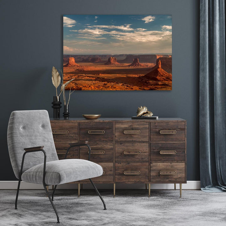 Acrylglas afbeelding - MONUMENT VALLEY 3