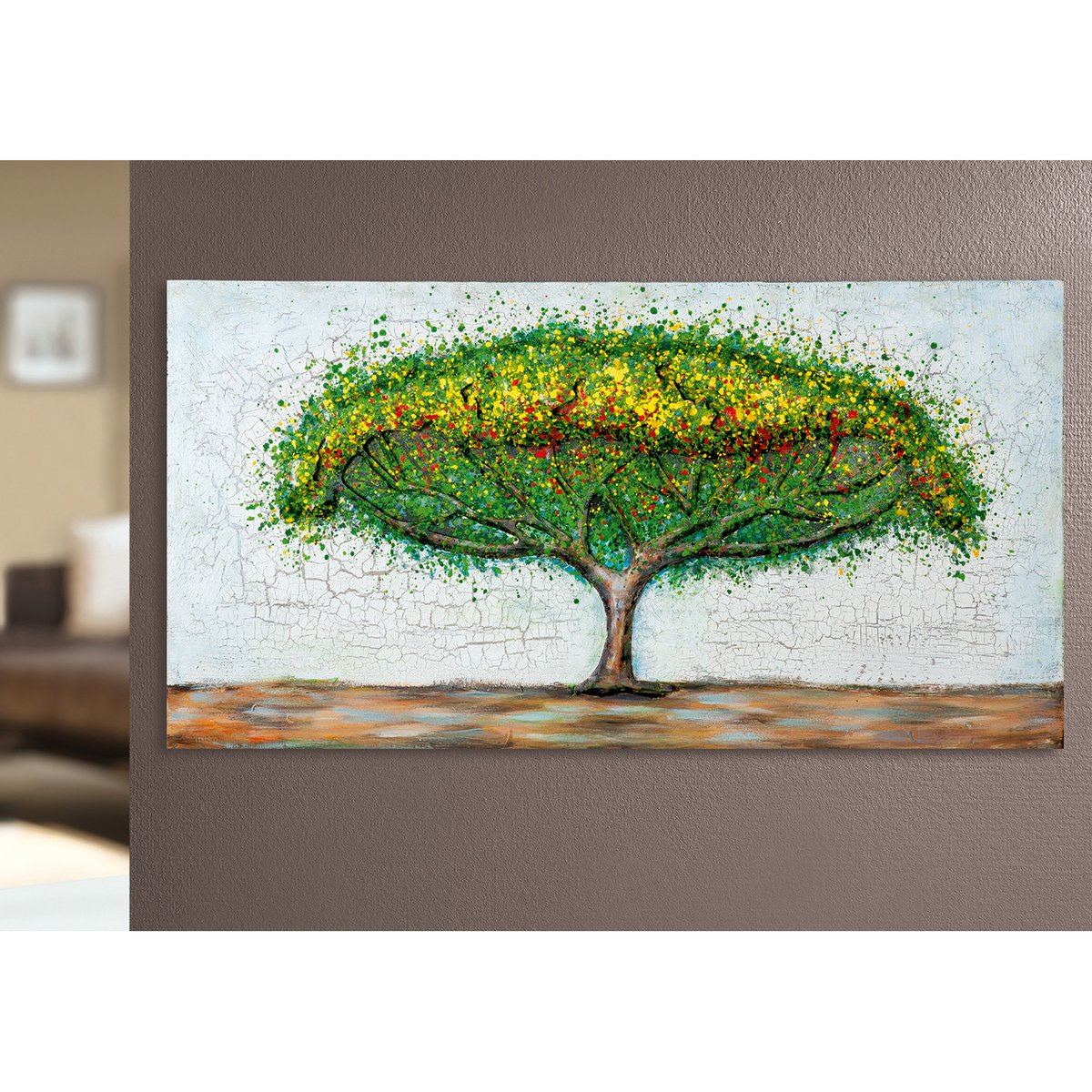 Metalen afbeelding "Boom"