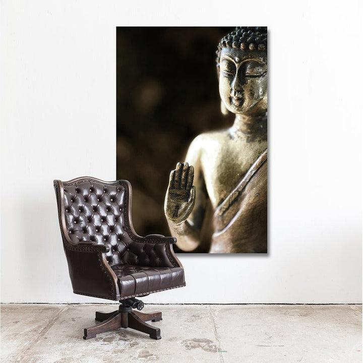 Afbeelding op acrylglas - Kleine Boeddha