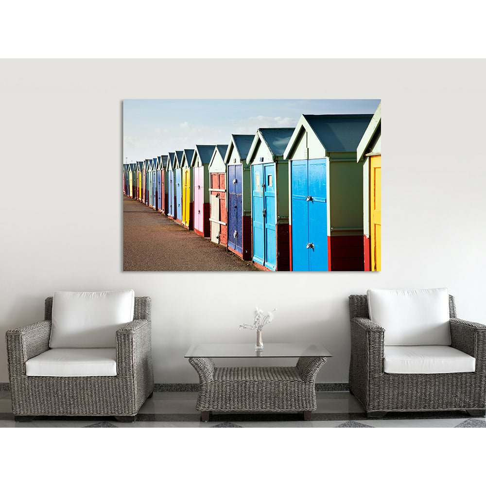 Acrylglas afbeelding - Strandhuis