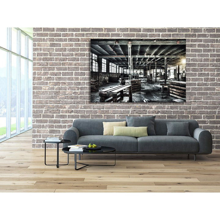 Acrylglasfoto - Fabrieksvloer