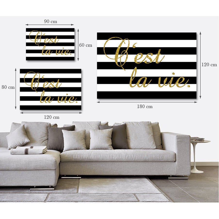 Foto op acrylglas - Cest la vie