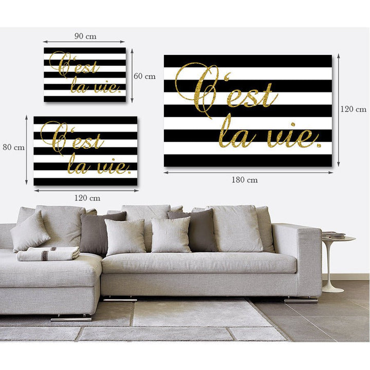 Foto op acrylglas - Cest la vie