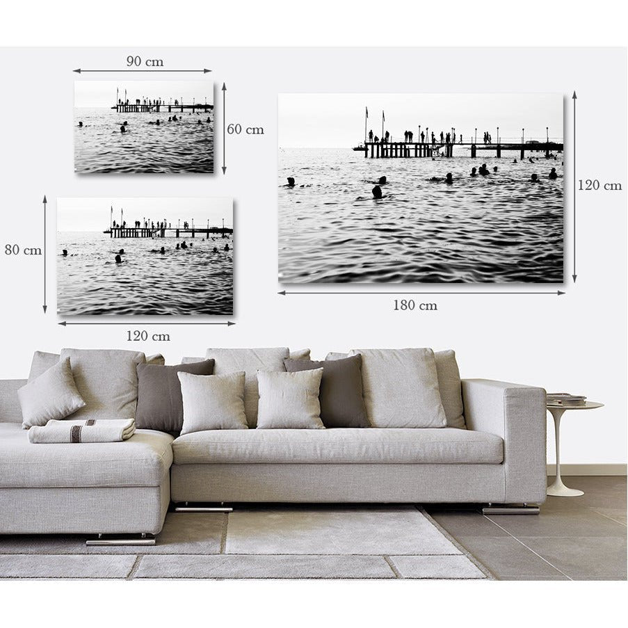 Acrylglas afbeelding - Bad